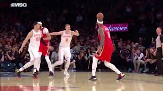 DeMarcus Cousins Makes a Bad Pass, Then Gets Dunked On! (14/1/18)