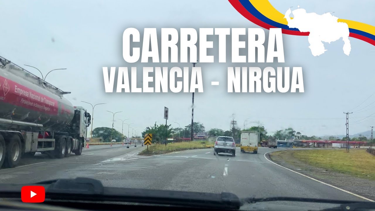 RECORRIENDO LA CARRETERA VALENCIA - NIRGUA, lloviendo | VENEZUELA 🚗 🇻🇪 #venezuela
