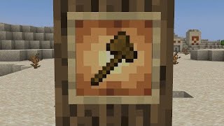 How to make a Wooden Axe in Minecraft?