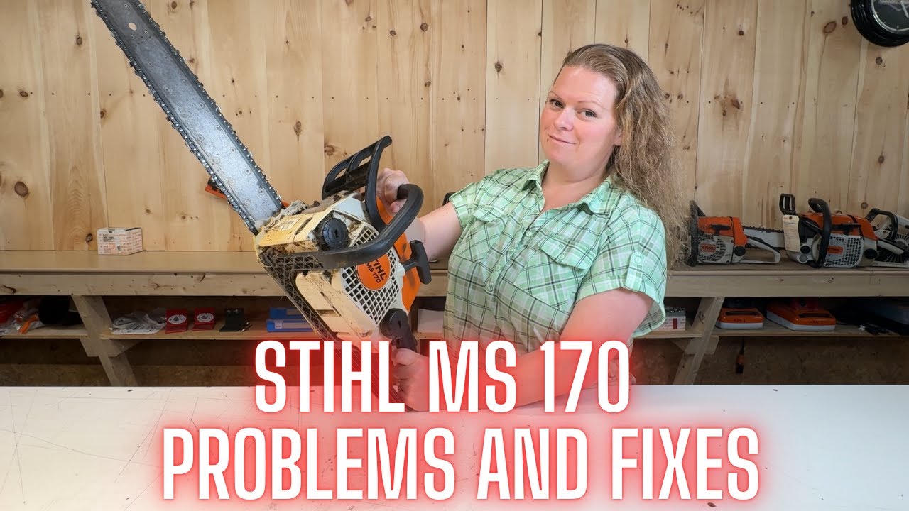 Stihl MS170 Chainsaw Has NO Power