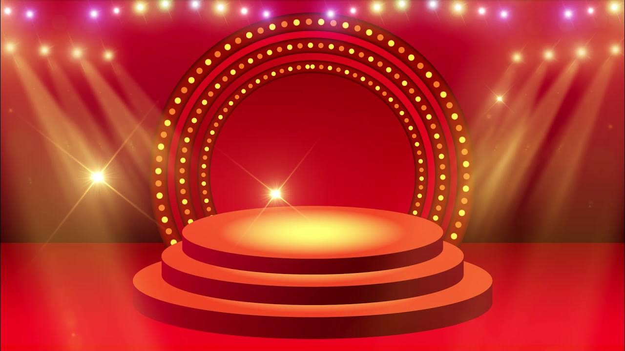 Stage Lights Background Video | Greatest Show Background Animation Free  Video HD Loops - YouTube