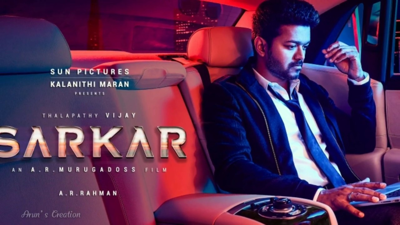 Sarkar official : vijay's 62 1st look and 2nd look poster / thalapathy 62