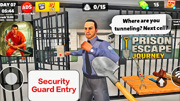 Prison Escape Journey Gameplay Walkthrough (Day 7) Complete ✅ 