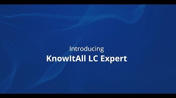 KnowItAll LC Expert: Take your LC-MS analysis from hours to minutes!