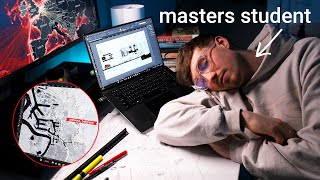 Deadline Week as an Architecture Student *portfolio submission*