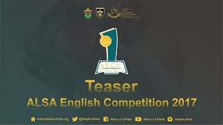 TEASER : ALSA ENGLISH COMPETITION 2017