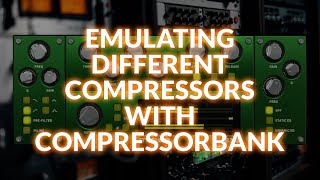 Famous Emulating Different Compressors With McDSP CompressorBank Profile