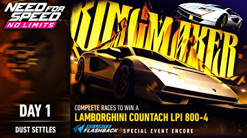 Lamborghini Countach LPI 800-4 | NFS No Limits - Day 1 (Dust Settles)