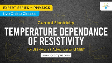 Temperature Dependence of Resistivity | Current Electricity | JEE | NEET | Physics - TG Campus