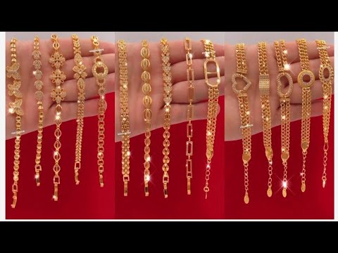Most stylish Gold bracelet for girls ||LATEST gold bracelet designs ...