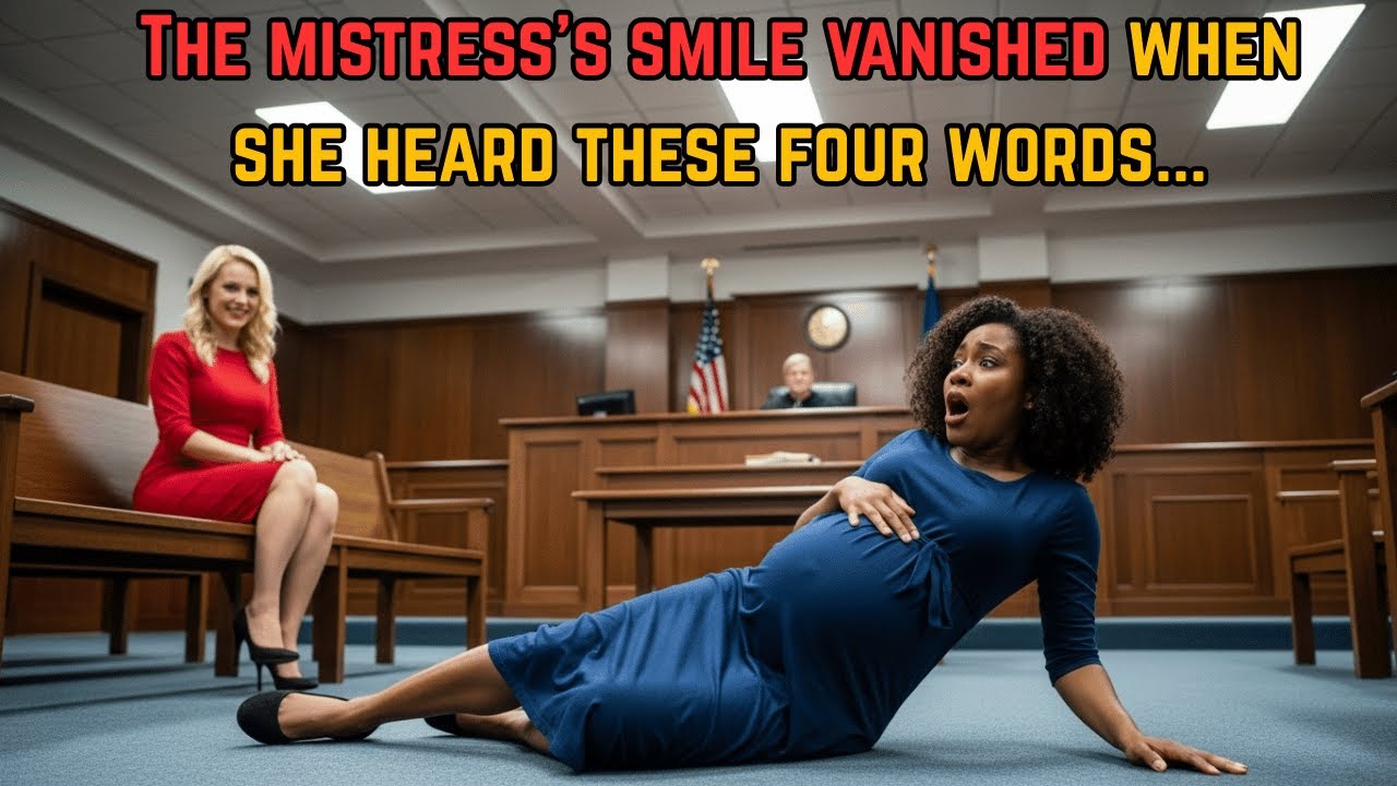 Pregnant Woman Faints In Court — Mistress Smiles Until Judge Reads DNA Test!T