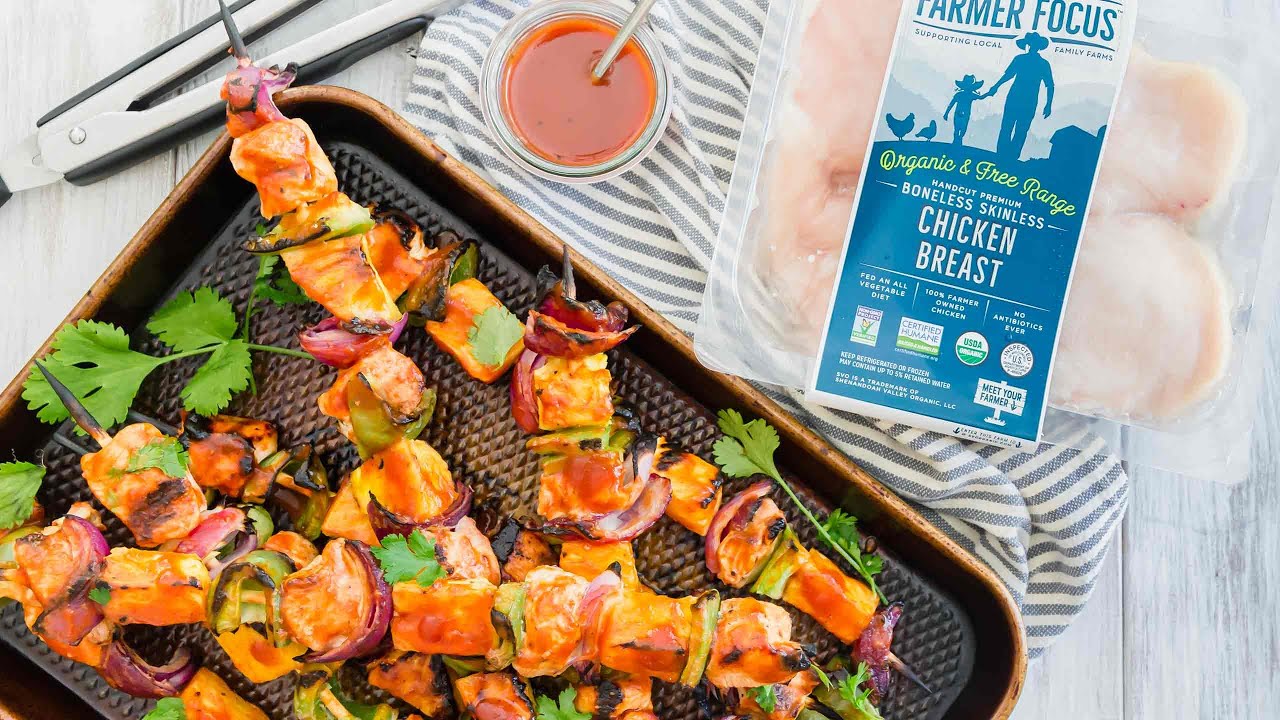 Pineapple BBQ Chicken Kabobs YouTube