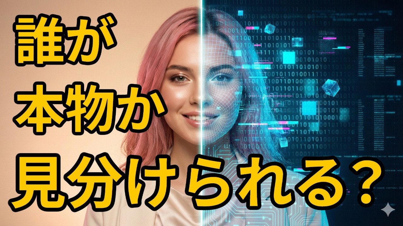 【衝撃】もう見分けがつかない...AIが人間になる日が来た。35万人が騙された完璧すぎるAIモデルの正体【探偵ジョンスミス】