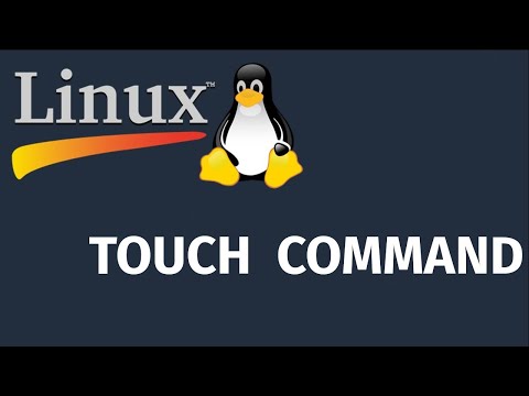 Video: Linux'ta kullanılan touch komutu nedir?