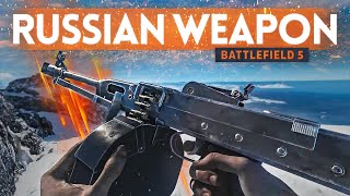 Battlefield 5 FIRST RUSSIAN WEAPON Revealed! (New LAD LMG)