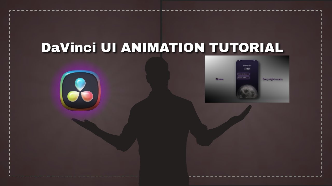 Clean UI Animation | DaVinci Resolve (iDream Project)