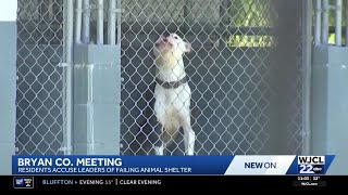 Activists demand urgent changes at Bryan County animal shelter