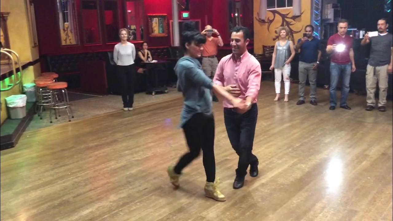 Salsa Lesson at Alberto’s Nightclub, Mountain View - YouTube
