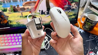 Mouse Wireless Custo Beneficio com Dock - Attack Shark x6