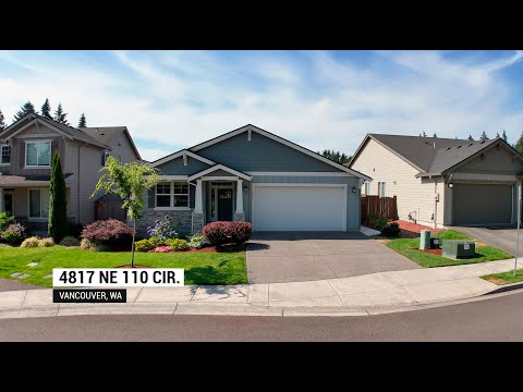 4817 NE 110 Cir, Vancouver, WA home video tour