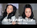 *new* inhhair pony review & try-on (is it worth it?)