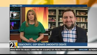 Ohio Democratic, GOP Senate candidates debate