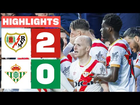 RAYO VALLECANO 2 - 0 REAL BETIS | RESUMEN LALIGA EA SPORTS