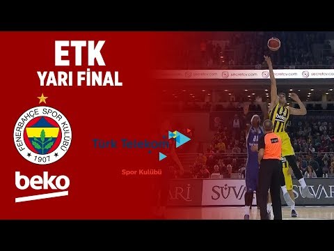 Erkekler Türkiye Kupası Yarı Final | Fenerbahçe Beko 73-65 Türk Telekom