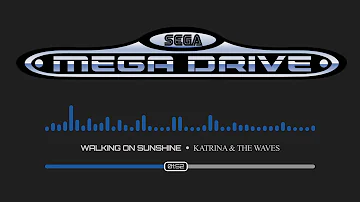 Katrina and the Waves - Walking On Sunshine Instrumental | SEGA Chiptune Remix