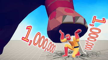 1.000.000 DAMAGE MAMMOTH STOMPS vs STRONGEST BOSS | TABS - Totally Accurate Battle Simulator