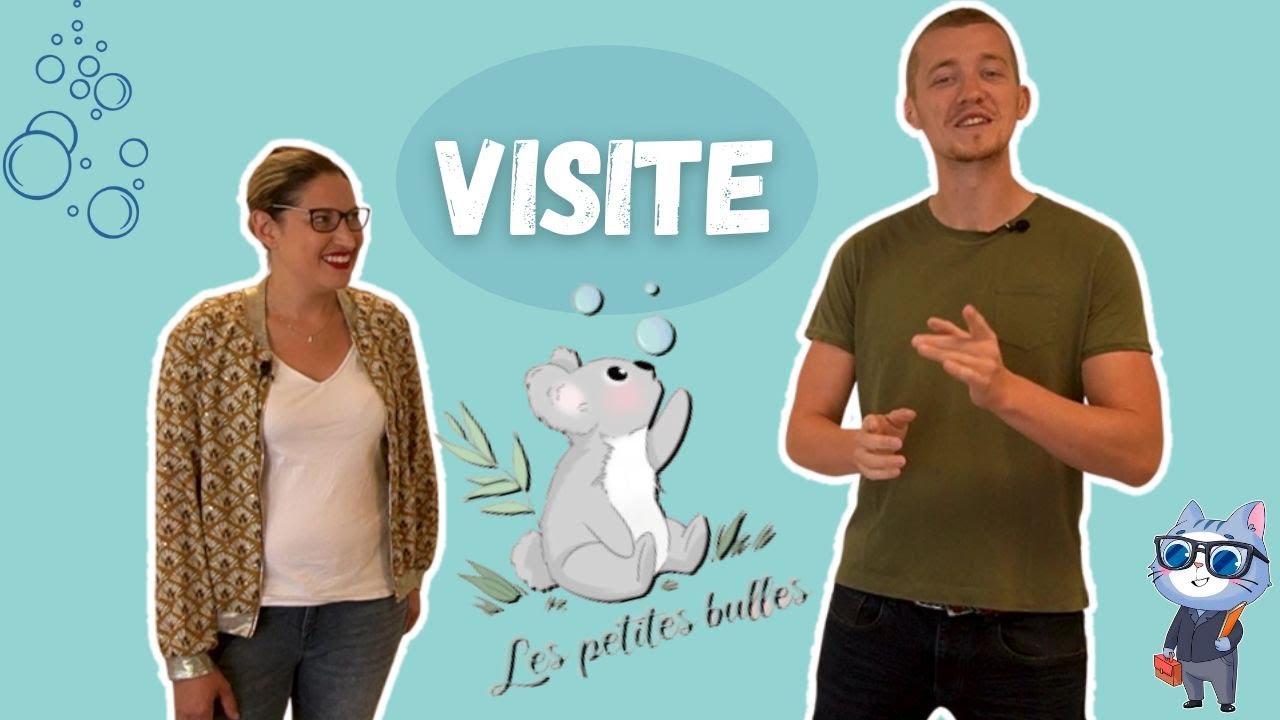 Visite de la crèche “les Petites Bulles” avec Justine, porteuse de projet Poupischool 😺