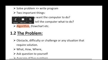 topic#1, Understanding the problem | 10th class computer science | chapter-1