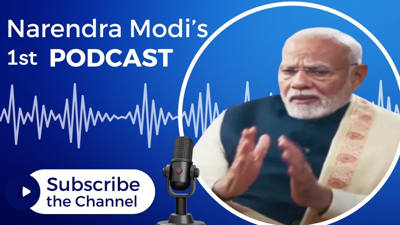 Narendra Modi's 1st Podcast - YouTube