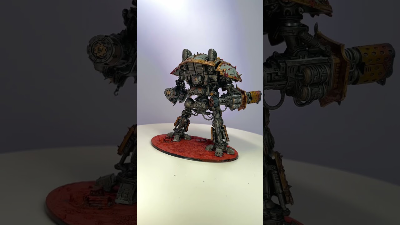 Chaos Renegade Knight - Forgeworld 40K - Thermal Battlecannon