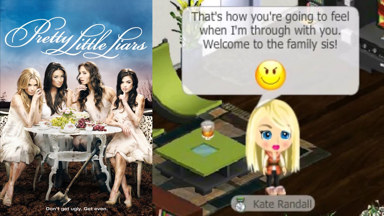 YoWorld Scene Pretty Little Liars Kate's Phonecall (2x10) YouTube