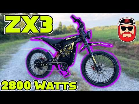 ZONVEER ZX3 2800 Watt Electric Dirt Bike