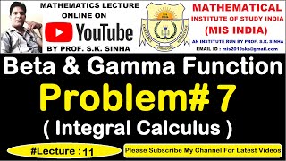 Famous Beta Function - Problem# 7 | Beta and Gamma Functions | Integral Calculus Net Worth