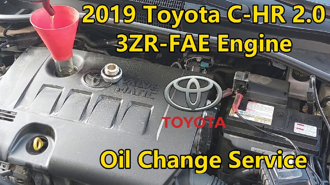2019 Toyota C HR 2 0 3ZR FAE Oil Change Service YouTube 2019-toyota-c-hr-2-0-3zr-fae-oil-change-service-youtube