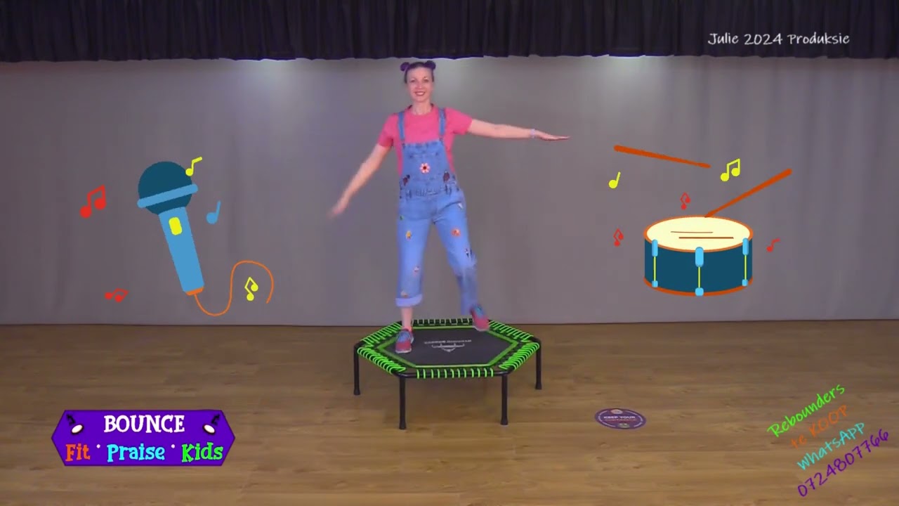 BOUNCE Fit*Praise*Kids: Jerigo - Jan De Wet & die Loflaaities (Aerobic Dance Fun)