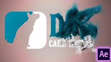 Particles Logo and Text Animation in After Effects #aftereffects #motiongraphics #shorts