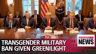 U.S. Supreme Court allows Trump's transgender military ban to take effect U.S. Supreme Court allows Trump's transgender military ban to take effect