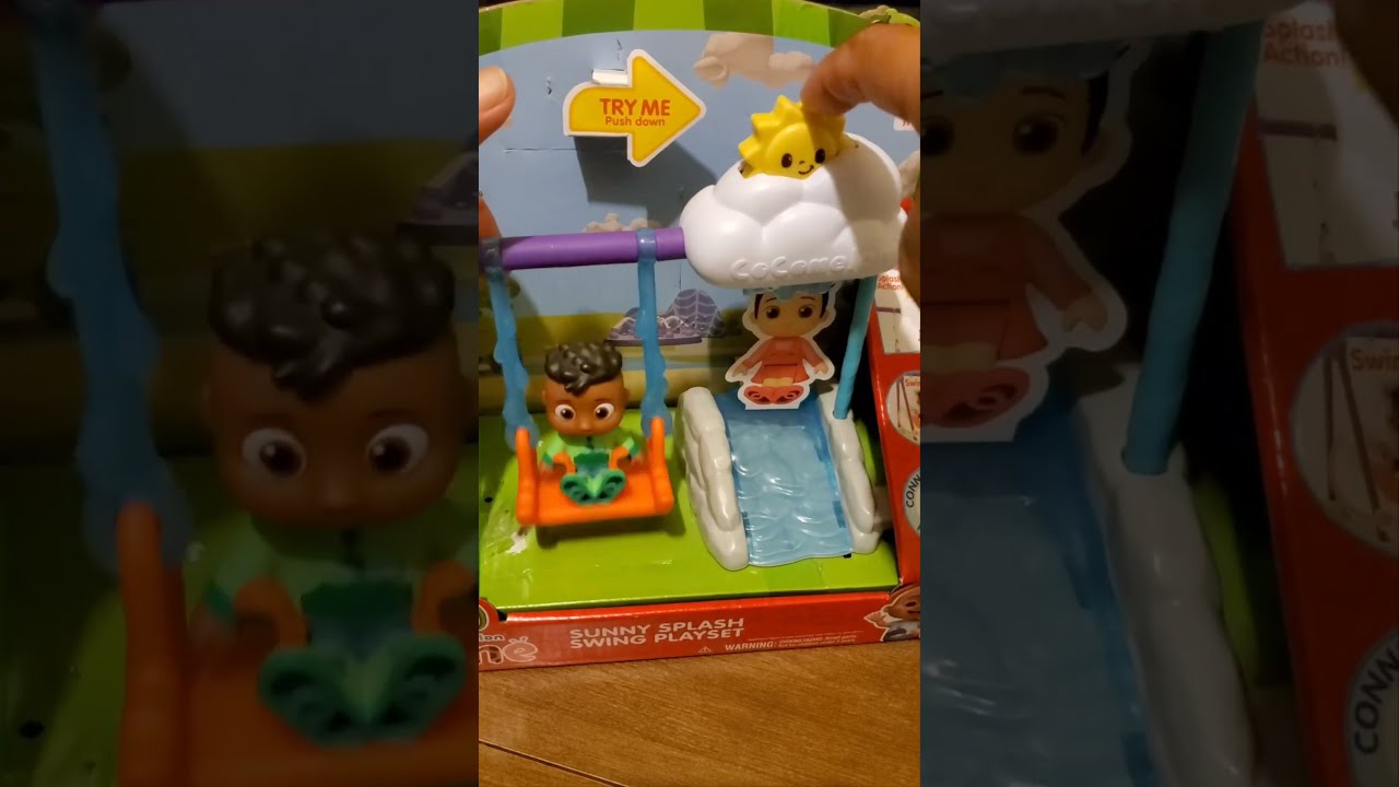 WOW ASMR COCOMELON SWING CODY S Amazing Asmr Cocomelon Toys Viral Trending New
