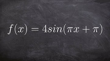 Graphing the Sine Function with a Phase Shift
