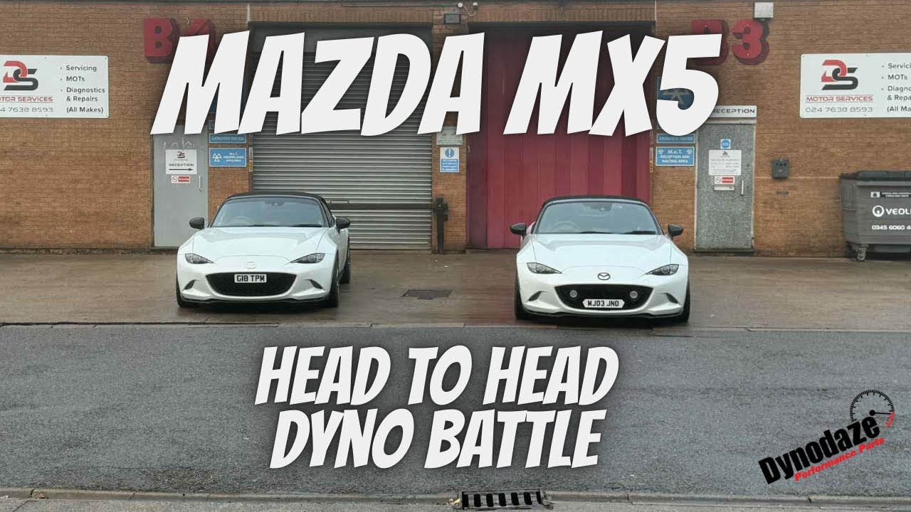 Между друзьями устроили настоящую гонку на Mazda MX5!