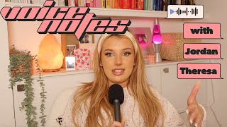 deinfluencing (opinions from an influencer) | Voicenotes with Jordan Theresa Ep12