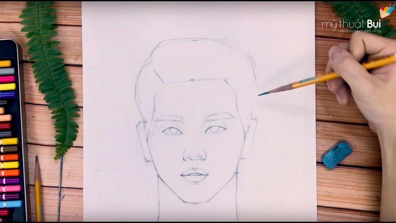 Cách vẽ tranh ảnh chân dung nghệ thuật bằng chì cho người mới