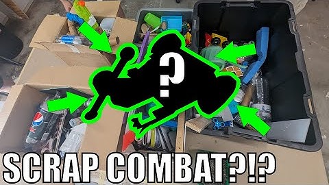 Building a combat robot from scrap in 3 hours!!!