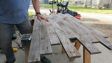 Rustic Photo Frame Mount Made From Pallet Boards