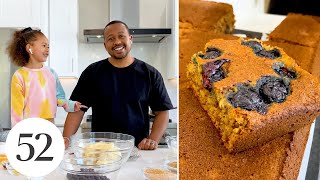 Gluten-Free Banana Bread With Blueberries | At Home With Us