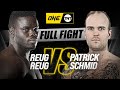 "Reug Reug" vs. Patrick Schmid | ONE Championship Full Fight